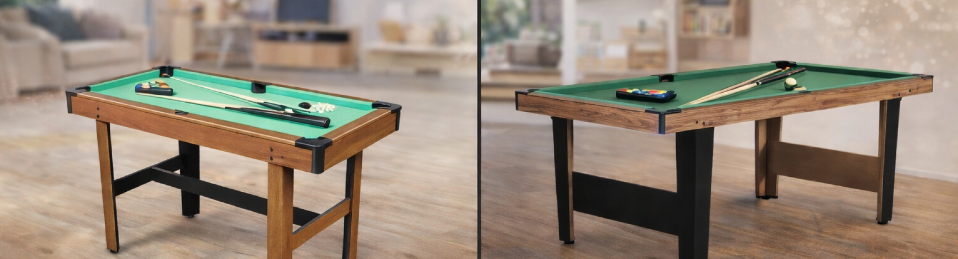 Snooker vs pool_ side-by-side comparison