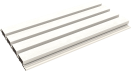 חיפוי קיר חוץ קרם WPC